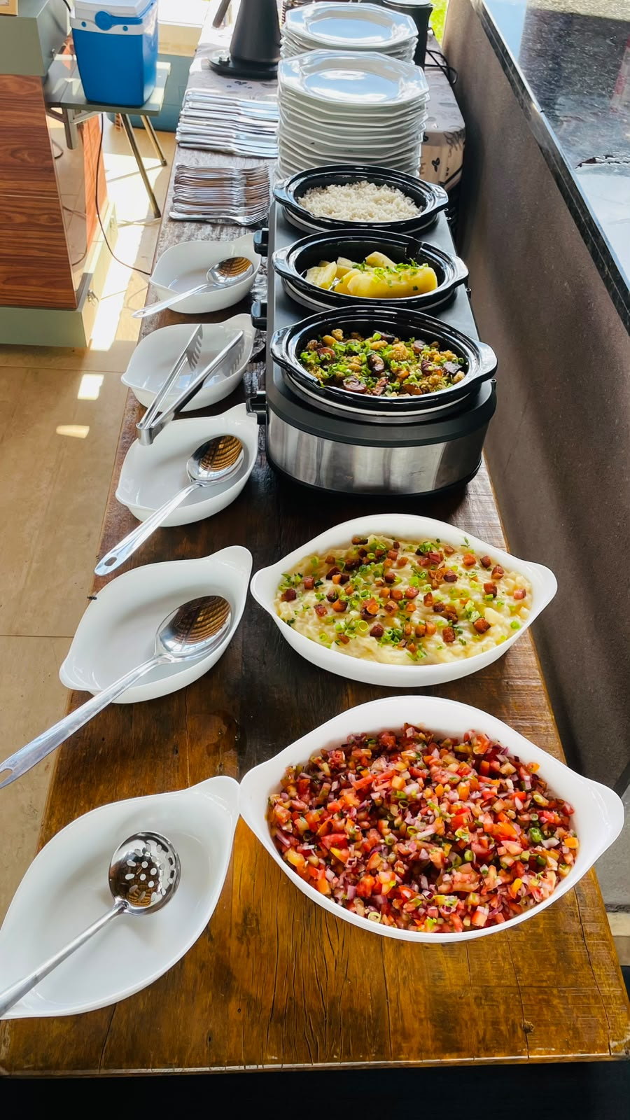 Churrasco com buffet