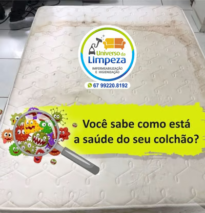 Higienização de colchões