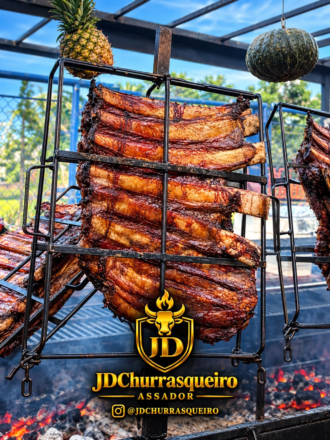 Costela na brasa